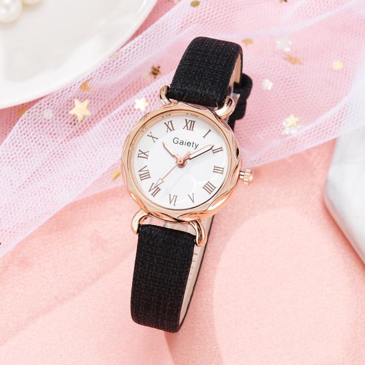 Ready Stock Jam tangan WanitaStudent watch simple retro fashion trend simple digital small dial watch