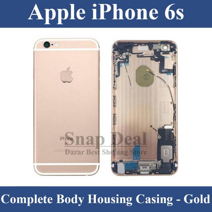 Apple iPhone 6s Rear Complete Body Casing Housing Replacement For Apple iPhone 6s - Gold