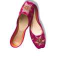 Khussa For Girls,Women | Dark pink/megenta Ladies Khussa | new Design | Handmade A6. 
