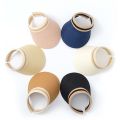 【HOT】 Summer Woman Sun Hats Female Outdoor Visor Caps Hand Made Straw Cap Casual Shade Hat Empty Top Hat Fishing Vacation Beach Caps. 