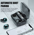 Original M10 Damix Earbuds | Type C Damix Airpods | Tws Airpods With High Bass and super sound earbuds |  True Stereo headphone built in mic earbuds | Airpods with charging case Damix Type c varient earbuds | Damix with big battery Airpods\earbuds. 