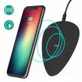 Auckly 10W Qi Fast Wireless Charging Pad [6mm Ultra Slim] with Anti-Slip Mat. 