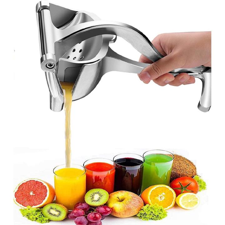 Manual Juicer, Fruit Press Juicer Made Of Heavy Duty Aluminum Alloy For Oranges, Lemon, Water Melon