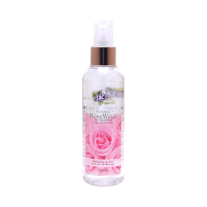Rose Water - Spray 100ml - 100% Pure - SAC