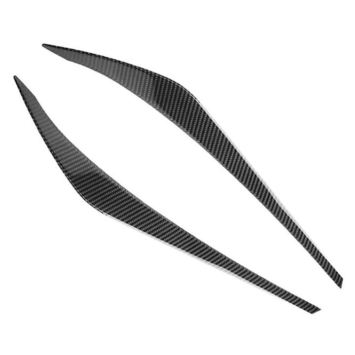 Pair Car Headlight Eyebrow Point Molding ABS Decoration Trim Cover for Hyundai Elantra AD 2016-2018 Car Styling Sticker