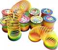 Magic Slinky Rainbow Springs Bounce Fun Toy For Kids. 