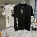 【ETOP】T-shirt for Men and Women 23 New Street Brand Loose DG Side Letter Printed Cotton Joker Short-sleeved T-shirt with Three Marks Complete.. 