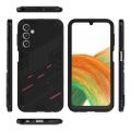 For Samsung Galaxy A24 5G / A24 4G Punk Armor 2 in 1 PC + TPU Shockproof Phone Case with Invisible Holder. 