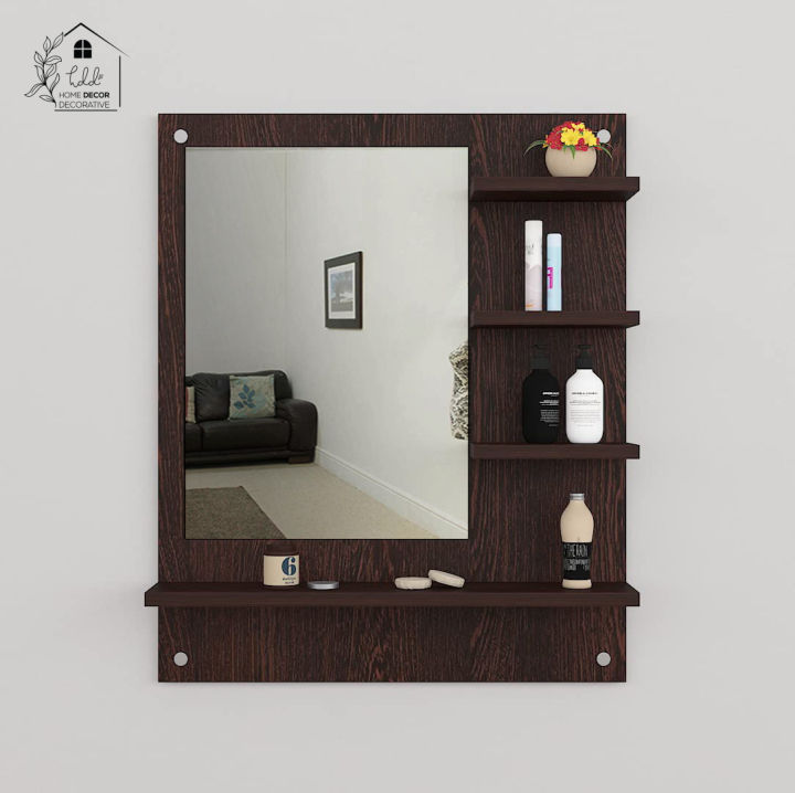 Unique%20Rectangular%20Dressing%20Wall%20Mirror%20with%20Shelves%20Wall%20Hanging%20Dressing%20Mirrors%20Dark%20Brown%20DIY%20Wall%20Mounted%20Dressing%20Table%20Wall%20Mirror%20with%20Shelf%20-%20Image%205