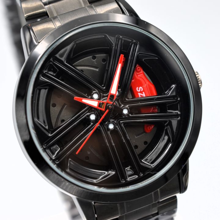 Wheel Rotation Watch 360 Rotation Watch for men Wheel Rotation With High Quality Water Proof ...