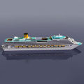 Cruise Ship Paper Model Cruise Ship 3D Paper Model Puzzle Manual Papercrafts Toy Yunshuo. 