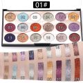 Miss Rose 18 Colors Sequins Glitter Powder High Gloss Pearly Eye shadow Palette. 