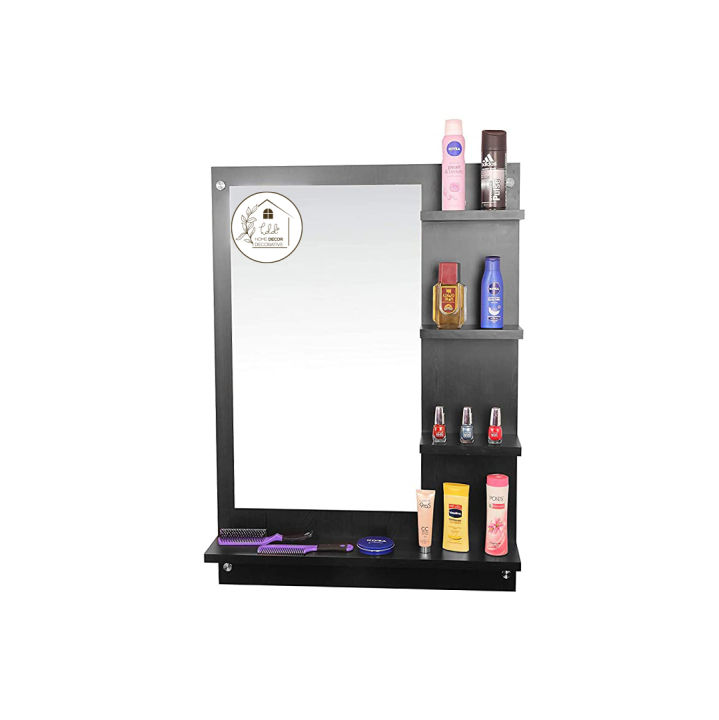 Elegant DIY Wall Mounted Dressing Table / Wall Mirror With Shelf
