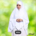 prayer Namaz scarf Makhna scarf with niqab for girls & women MAROON COLOR. 