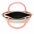 TYMO Velora Ribbon Tote bag for Women – Premium PU Leather Structured Handbag. 