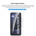 For Samsung S24 FE 2PCS Tempered Glass Protector Full Screen HD for Samsung S 24 FE samsung s24 fe 6.7 inches No Black Edge Screen Protector Anti-Drop. 