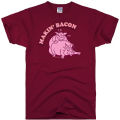 Summer Men Tshirt Slim Fit Men's Streetwear Makin Making Bacon Pig T Shirt Funny Mens Tops Tees. 