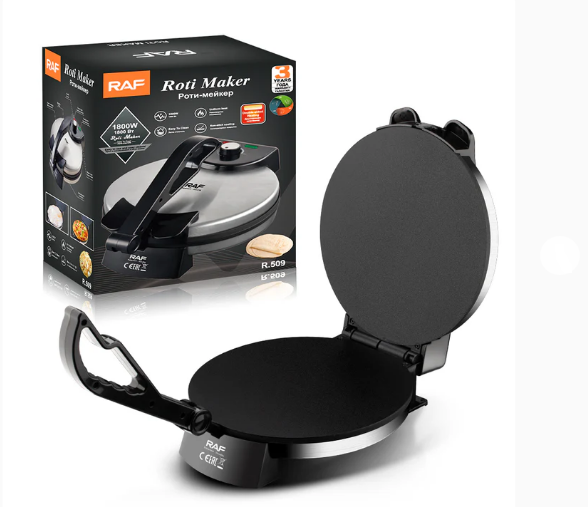 Unizer Roti Maker A-S RAF Roti Maker | 1800W | Non-stick Coating | Uniform Heat | Easy To ...