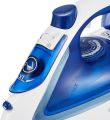 Tefal Easygliss Durilium Airglide Soleplate Steam Iron, 2400 Watts, Blue/White, FV5715M0. 