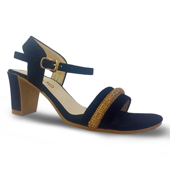 Shozi's Party Wear Fancy Heel shoes Sandal for women Sytlish Latest Fashion New Design and Collection in Maroon