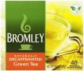 Bromley Naturally Decaffeinated Green Tea 48 ct/qahwa. 