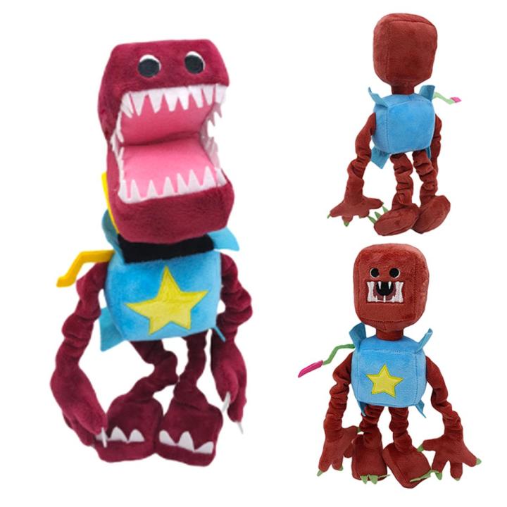 Cartoon Boxy Boo Toy Scary Game Peripheral Red Robot Filled Plush Holiday Gift Collection Dolls