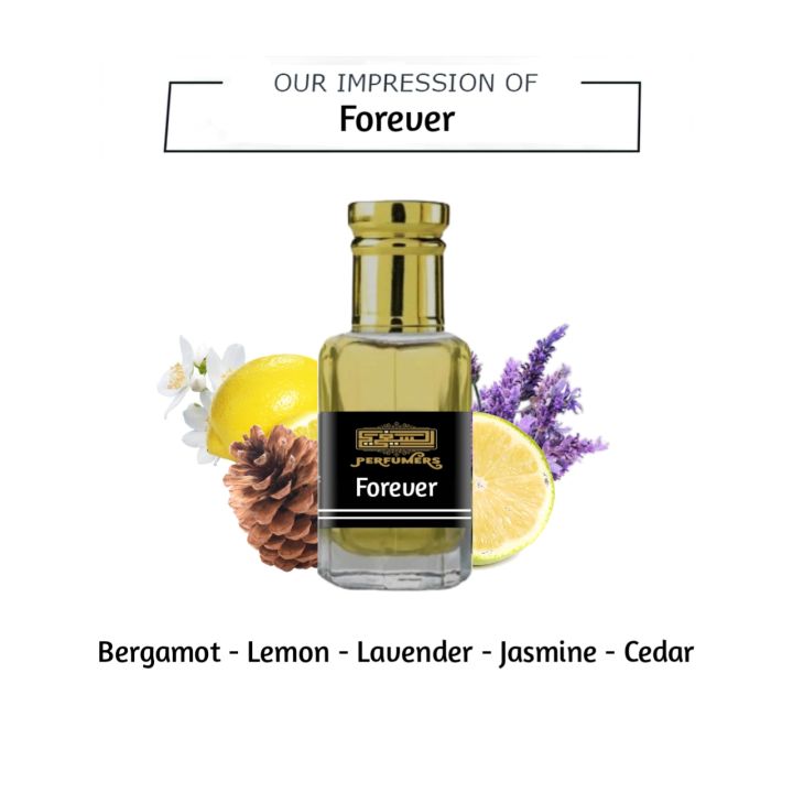 Forever Attar By Saifi Perfumers – Concentrated Perfume Attar – Long Lasting Fragrance for Men & Women – Premium Quality Perfume Oil