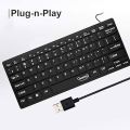 Quantum Qhm7307 Mini Keyboard || Mini Keyboard For PC windows || Wired Keyboard ||  Quantum QHM7307 Mini Spill-Resistant USB Wired Slim Keyboard for Laptop/Desktop (Black). 