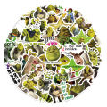 52 cartoon Shrek stickers, suitcases, hand ledgers, phone cases, laptops, decorative stickers. 