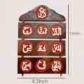 Ya Ali Shop – Darood-e-Ibrahimi, Lohe Qurani & Ayat-ul-Kursi Islamic Wall Art – 3D Effect Wooden Calligraphy | Darood-e-Ibrahimi 7-Step Wooden Wall Hanging – Elegant Islamic Home Decoration. 