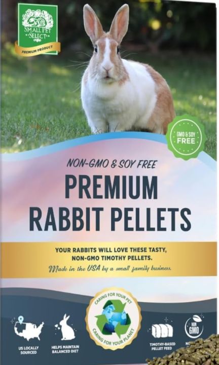 Small Pet Select-Premium Rabbit Food, Non-GMO, Soy Free. Local ...