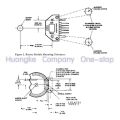 HEDS-9100 HEDS-9100#F00 A00 B00 C00 E00 G00 H00 I00 J00 K00 S00 Two Channel High Resolution Optical Incremental Encoder Modules. 