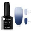 UR SUGAR 7.5ml Matte Thermal Gel Polish Matte Effect Temperature Color Changing Soak Off UV Gel Varnish Manicure Nail Art Gel. 