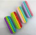 Pop Fidget Pencil Case for Girls, Push Pop Bubble Pencil Pen Case for Kids, Pop up Pencil Case Large Capacity, Pop up Pencil Pouch Fidget Toy, Poppet Pencil Boxes School Season Gifts. 