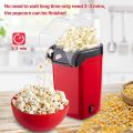 Popcorn Maker, Oil Free Popcorn Making Machine, Mini Electric Popcorn Maker, Hot Air Popcorn Popper, Portable Popcorn Maker Machine for Kids, 3 Minutes Popcorn Maker. 
