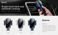 BASEUS FUTURE GRAVITY CAR MOUNT PHONE HOLDER, FOR PHONES BETWEEN 4.0-6.0 INCHES. 