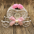 Wedding Gift Lovely Metal Candy Box Gift Boxes with Bownot. 