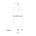 Transparent Chain Necklace Aaa Zircon Invisible Choker Women Oval Water Drop Triangle Square Star Pendant Necklaces. 