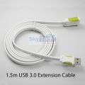 USB 3.0 Extension Cable – 2M(6.6ft) High-Speed Data Transfer, Blue. 