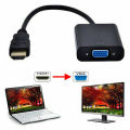 hdmi to vga HDMI INPUT to VGA OUTPUT Converter Adapter FOR PC DVD TV Monitor. 