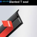 High Quality Car Silence Scheme Rubber Seal Strip T Shape Soundproof Universal. 