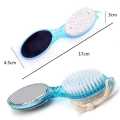 4 In 1 Foot Care Pumice Grind Feet Stone Scrubber Callus Remover Pedicure Exfoliate Two Sides. 