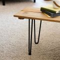 10 PCS Hairpin Leg Protector Feet Metal Coffee Table Leg Feet for 10-12mm Hairpin Table Legs DIY Furniture Supplies. 
