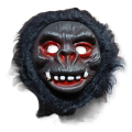 Gorilla/Monkey Face Mask for Kids Adults Cosplay Eva Foam Animal Face Cut Holi Mask for Boys and Girl. 