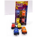 4 Pcs Plastic Jeep Car Toy For Kids Boys Girls. 