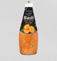 Italiano Basil Seed Drink Orange. 