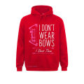 I Dont Wear Bows I Shoot Them Funny Archery Men Long Sleeve Sweatshirts Anime Hoodies High Quality Slim Fit Sportswears. 