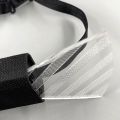 Colorful LED Acrylic Bow Tie Change 7 Lighting Colors Men Bow Tie Flashing LED Bow Tie Light Up Party Luminous Bow Tie A. 