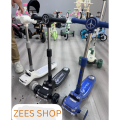 Mercedes Car Shape Body Light WIth Music Three-Wheel Scooty for Kids High Quality kids Foldable  Scooty Hot Sale! IMPORTED Fiber. 