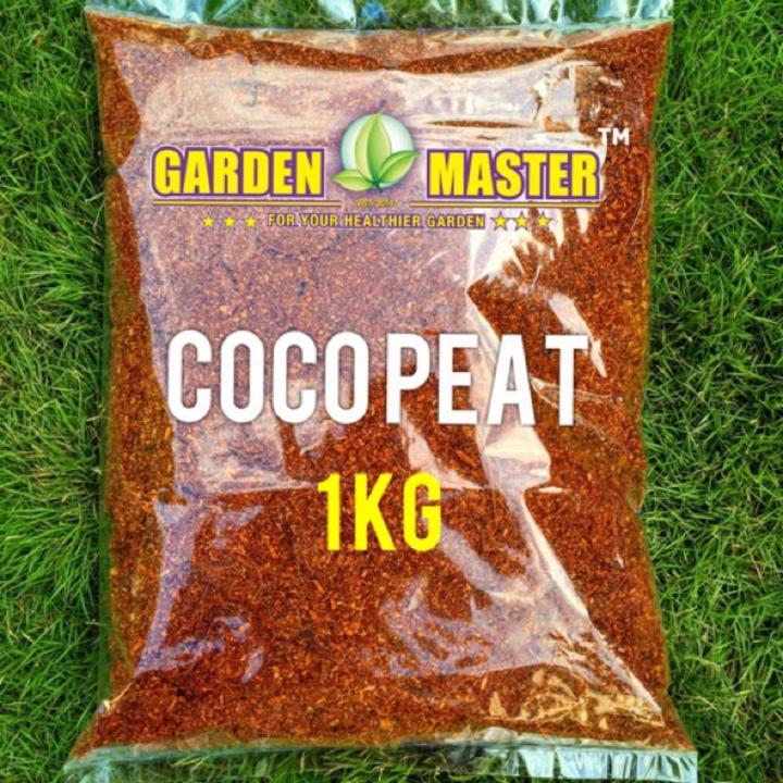COCO Peat (1 KG Bag) original dry For Gardening & Plants - Cocopeat - coco peat - gardening solutions - seed starting material - plants - good growth